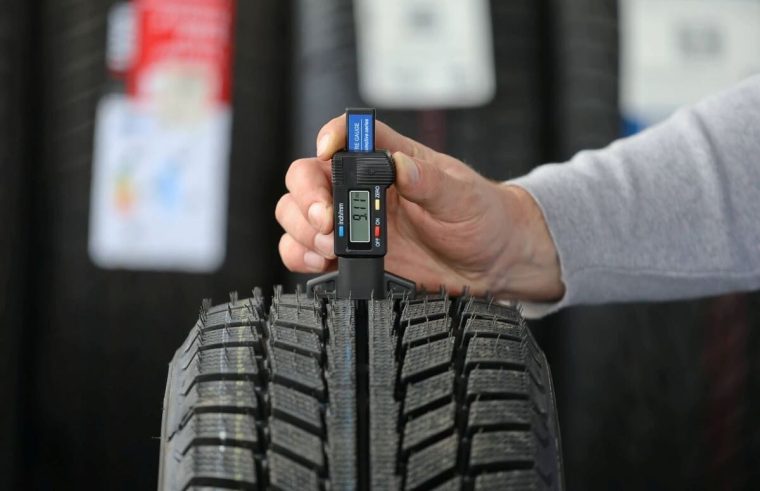 Measuring a Tread Depth